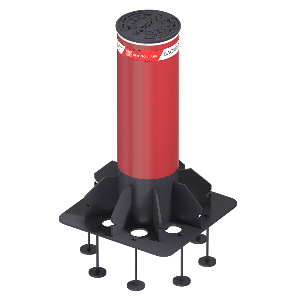 БЛОКПОСТ К4 RAL Стационарный противотаранный боллард