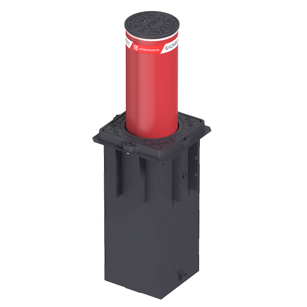 БЛОКПОСТ P600 RAL Полуавтоматический боллард