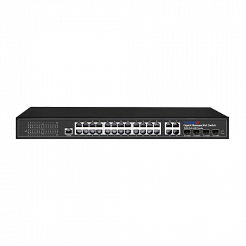 TRASSIR TR-NS24284C-400-24PoE v2 (D) Коммутатор