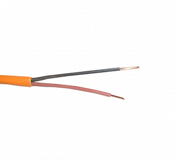 Технокабель Кабель сигнальный, неэкранированный, КПСнг(А)-FRHF, 1*2*1.00мм2 (1.14мм) 200м, оранж.