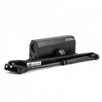 Нора-М 4S Дверной доводчик (черный)