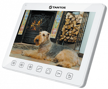 Tantos Sherlock (white) Видеодомофон