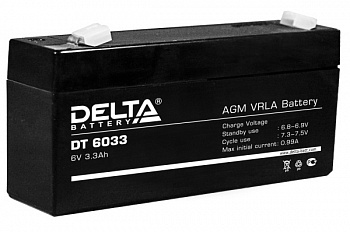 Delta DT 6033 (125мм) Аккумулятор