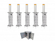 CAME TBD 220H600 KIT (5 BOLLARDS) Комплект боллардов