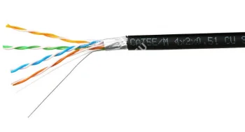 Skynet (56105) Кабель FTP4 cat.5е, одножильный, 305м, Cu, Проходит Fluke тест