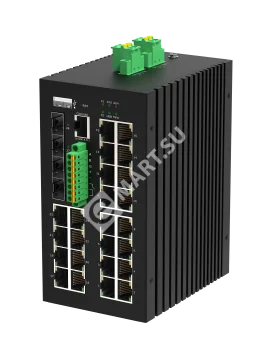 GIGALINK GL-SW-G207-24P4ST-I(BT) Управляемый промышленный L2+ коммутатор