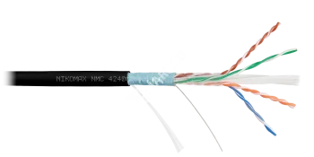 NIKOMAX NMC 4240C-BK Кабель F/UTP 4 пары