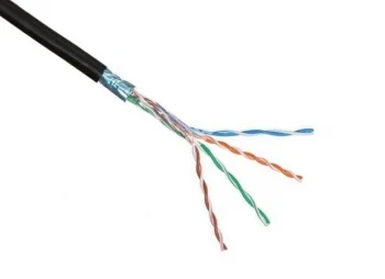 Eletec FTP 5E 4x2xAWG24 наружный, эконом, двойная оболочка, CCA, 305 м Кабель