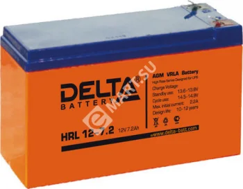 Delta HRL12-7,2 Аккумулятор