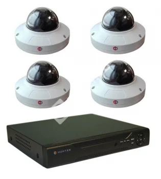 Hunter IP KIT-4/67 Комплект видеонаблюдения на 4 камеры 2Mp