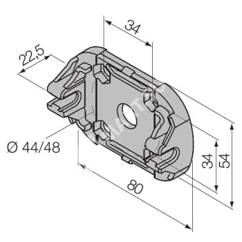NICE 525.10061 Крепление