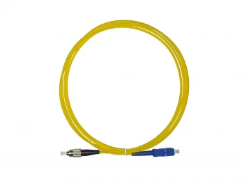 Netko Патч-корд оптический переходной SC-FC/UPC SM Simplex 3.0мм 9/125, 2м, LSZH