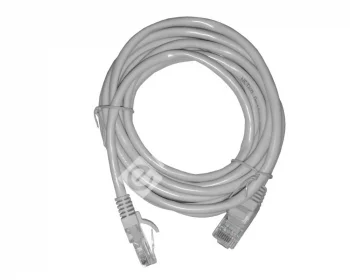 Netko Патч-корд UTP4 cat 5e, 3,0м, ВС, LSZH, серый, литой коннектор Optima