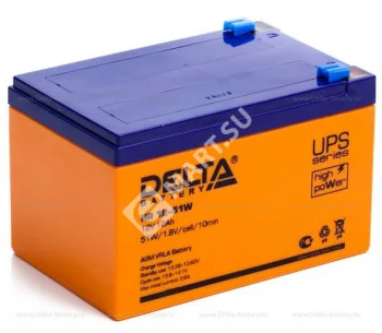 Delta HR12-51W Аккумулятор