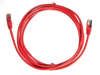 Netko Патч-корд FTP4 cat.5e, 3.0м, литой коннектор, красный, CKC