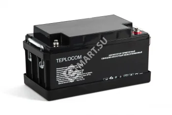 BASTION TEPLOCOM 65Ач Аккумулятор
