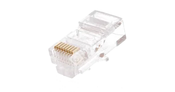 NETLAN EC-UP8P8C-6-003-TR-500 Коннектор RJ45/8P8C под витую пару